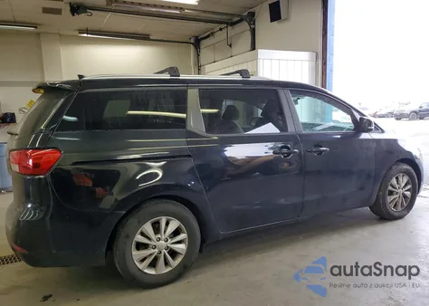 2016 Kia Sedona Lx из США, поврежденный, VIN KNDMB5C10G6142661